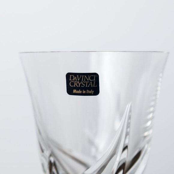 Crystal Wine Glasses - Cetona by DaVinci - Set of 7 - Picture 6 of 8